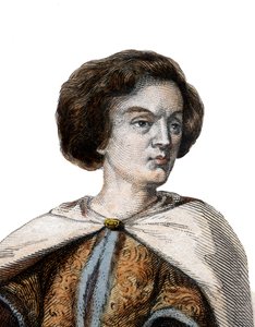 Peter Abelard (Pierre Abailard) (Pierre Abeilard) (1079-1142) francia skolasztikus filozófus, teológus és logikus portréja. alkotó: French School