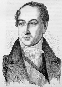 Peyronnet (vagy Peyronet), francia politikus (1778-1854) portréja – Henri Martin „L