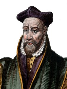 Philibert Delorme (De Lorme) (De lOrme) (1510-1570) francia építész portréja. alkotó: French School