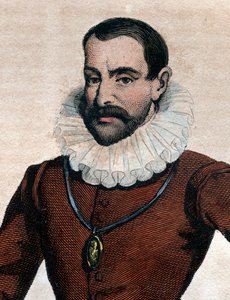 Philippe Duplessis Mornay (1549-1623), Plessis Marly ura, francia protestáns író portréja. alkotó: French School