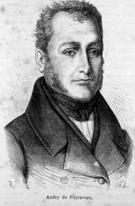 Pierre Francais Audry de Puyraveau (1783-1852), francia helyettes portréja. alkotó: French School