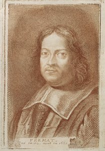 Pierre de Fermat (1601-1665) portréja Alexandre Saverien Histoire des Mathematiciens című művéből, 18. század közepe alkotó: French School