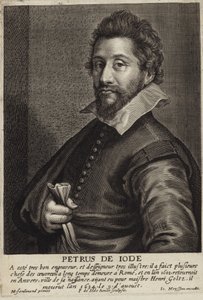 Pieter de Jode I portréja alkotó: French School