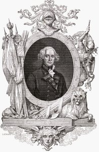 Richard, Earl Howe (1726-99) angol tengerésztiszt portréja alkotó: French School