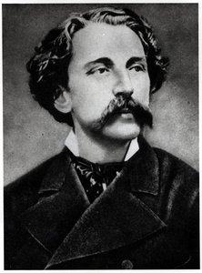 Stephane Mallarme (1842-98) portréja, 1873 körül alkotó: French School