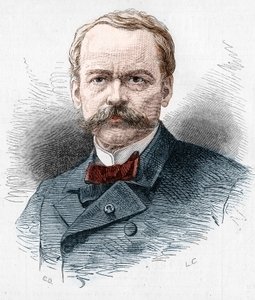 Theodore Barriere (1823-1877) francia drámaíró portréja. Metszet a „” Le Monde Illustré”” 1071. számában, 1877. október 20. alkotó: French School