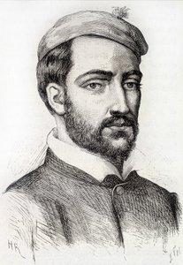 Theodore Gericault francia festő (1791 - 1824) portréja – Henri Martin „L