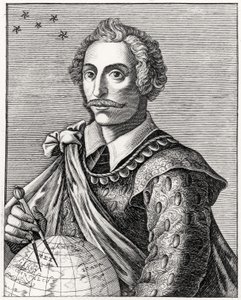 Thomas Cavendish (1560-92) portréja, L Armessin metszetével alkotó: French School