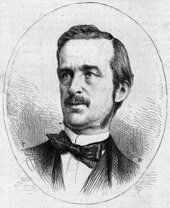 Urbano (Urbano) Ratazzi (1808-1873) olasz politikus portréja. Metszet a „” Le Monde Illustré”” 844. számában, 1873. június 13. alkotó: French School