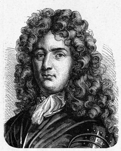 Vauban portréja (1633 - 1707). (Sébastien Le Prestre de Vauban) (Franciaország marsallja és katonai mérnök) - in „” Album de la Science”; jeles tudósok; Nagy felfedezések””” 1896. alkotó: French School