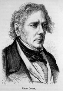 Victor Cousin (1792-1867) francia filozófus portréja - Henri Martin "L