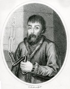 Emelyan Pugachev portréja, 18tn Centura alkotó: French School