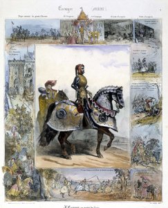Egy Ecuyer portréja Charles Aubry "Az ősi és modern lovaglás festői története" című művében. alkotó: French School
