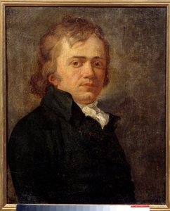Az egykor Andre Chenier (1762-1794) francia királypárti költőként azonosított férfi portréja. Névtelen francia festmény alkotó: French School