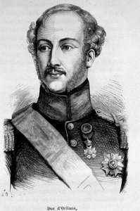 Orléans hercegének portréja alkotó: French School