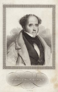 De Chateaubriand vikomt portréja alkotó: French School