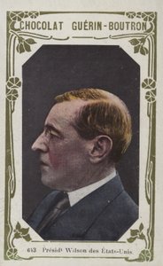 Wilson amerikai elnök (színes fotó) alkotó: French School