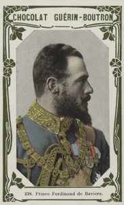 Ferdinand de Baviere herceg (színes fotó) alkotó: French School
