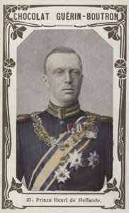 Henrik holland herceg (színes fotó) alkotó: French School