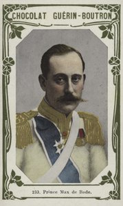 Max de Bade herceg (színes fotó) alkotó: French School