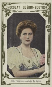 Andree görög hercegnő (színes fotó) alkotó: French School