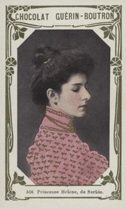 Helene szerb hercegnő (színes fotó) alkotó: French School