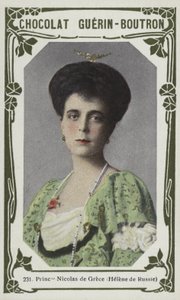 Miklós görög hercegnő, orosz Heléna (színes fotó) alkotó: French School