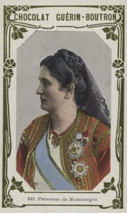 Montenegró hercegnője (színes fotó) alkotó: French School