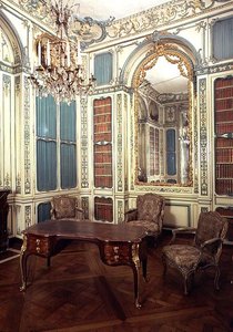 A francia Dauphin Louis (1729-65) magántanulmánya, később könyvtár alkotó: French School