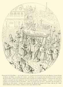Corpus Christi körmenet alkotó: French School