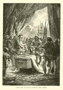 Du Guesclin bier kulcsainak felhelyezése alkotó: French School