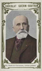 Puvis de Chavannes, festő (színes fotó) alkotó: French School