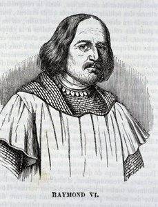 Raymond VI a „Dél mozaikjában”, Toulouse alkotó: French School