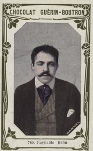 Reynaldo Hahn (színes fotó) alkotó: French School