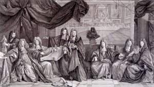 XIV. Lajos helyreállítása, Kr. e. 1689. alkotó: French School