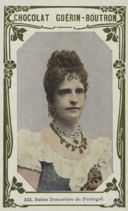 Reine Douairiere de Portugal (színes fotó) alkotó: French School