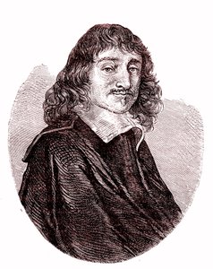 Rene Descartes, francia fizikus, matematikus, filozófus. 1865 (metszet) alkotó: French School
