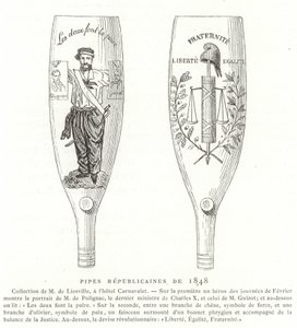 Republikánus csövek, 1848-as forradalom, Franciaország alkotó: French School