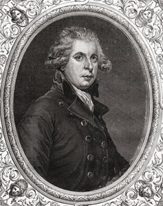 Richard Brinsley Sheridan, Louis Blanc (1811-82) "Histoire de la Revolution Francaise" című művéből alkotó: French School