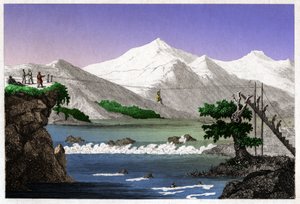 Rio Magdalena. (metszet, kb. 1840) alkotó: French School