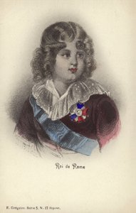 Roi de Rome (színes litográfia) alkotó: French School