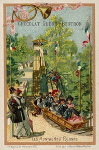 Hullámvasút (chromolitho) alkotó: French School