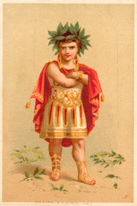 római (chromolitho) alkotó: French School