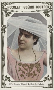 Rosita Mauri, Sylvia balett (színes fotó) alkotó: French School