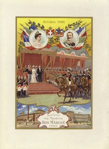 Királyi esküvő – 1903. október alkotó: French School