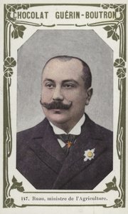 Ruau, mezőgazdasági miniszter (színes fotó) alkotó: French School