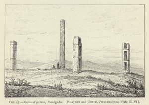 Palota romjai, Pasargadae alkotó: French School