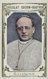 S S le Pape Pie XI (színes fotó)