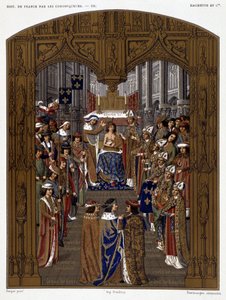 VI. Károly koronázása (1380) - a "Les Chroniqueurs de l