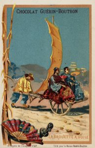 Vitorlás talicska (chromolitho) alkotó: French School